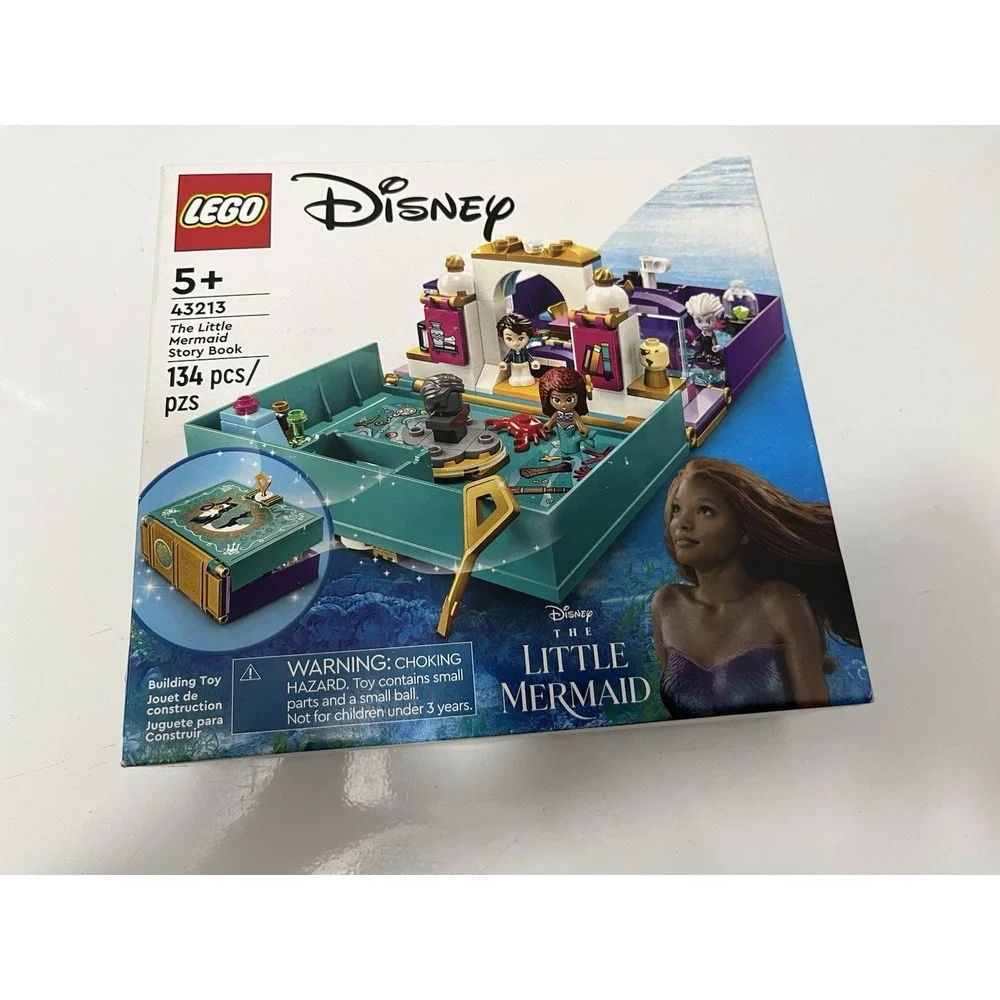 LEGO Disney 43213 The Little Mermaid Story Book 134 PCS New Sealed Set